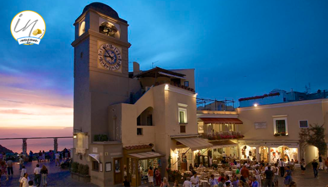 Piazzatta in Capri Island