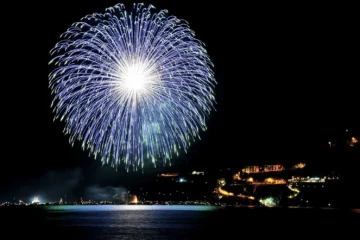 Fireworks show in Cetara