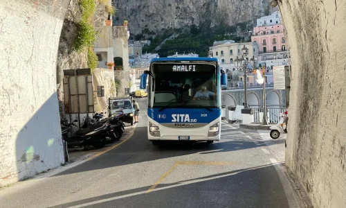 Public transport: Bus in Salerno